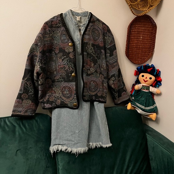 Guess halter mini denim dress - Picture 2 of 8